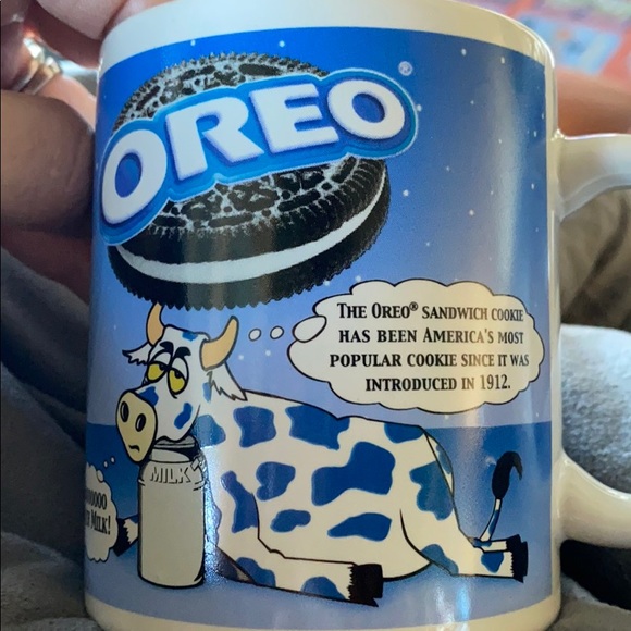 Oreo Cookie & Exhausted Cow Graphic Mug - Picture 4 of 8